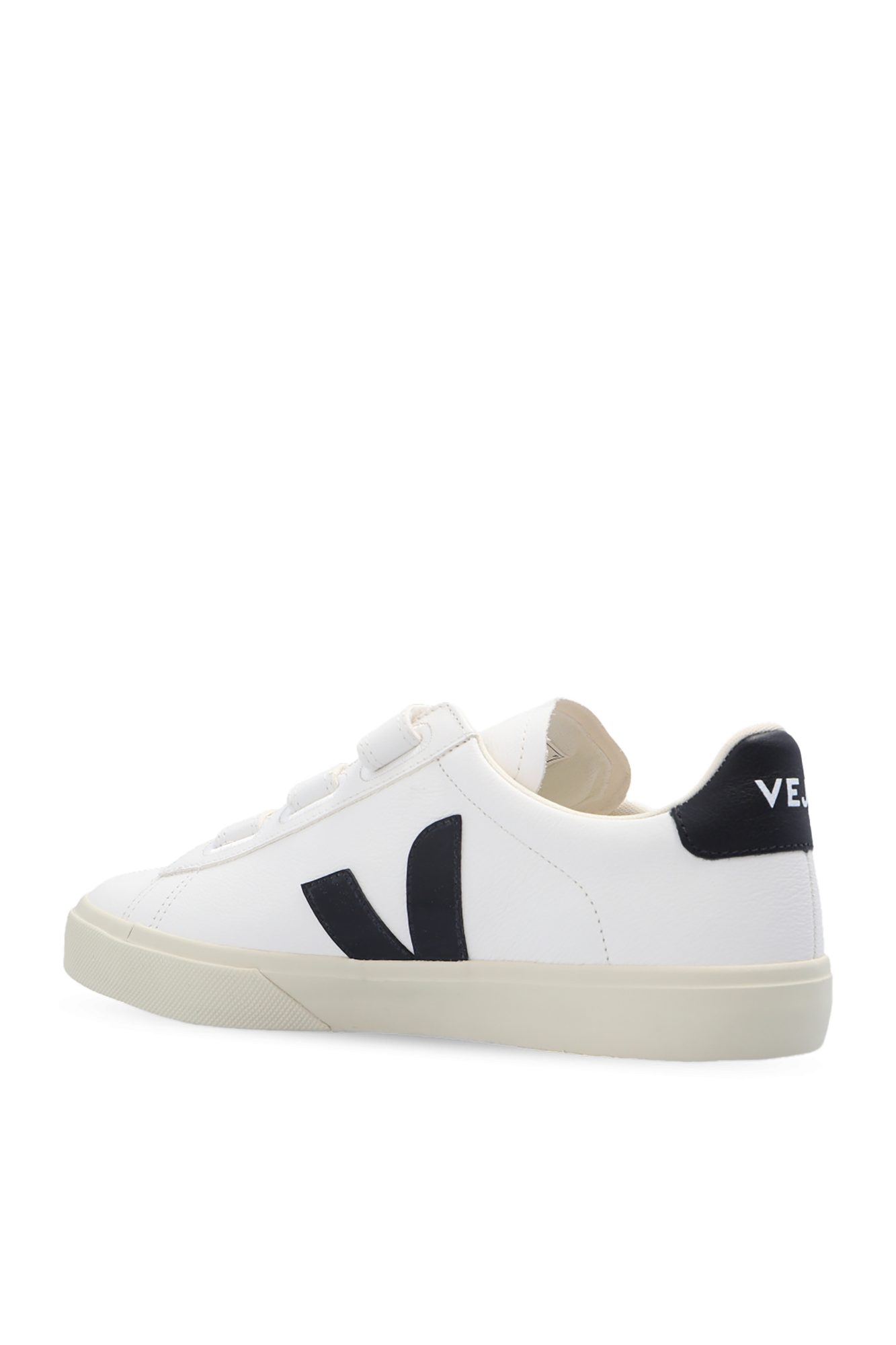 【関税込み】Recife Logo Sneakers - Veja - Leather - White Pl RECIFE LEATHER WHITE PLATINE | VEJA